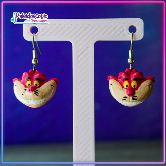 Gato Cheshire - Aretes