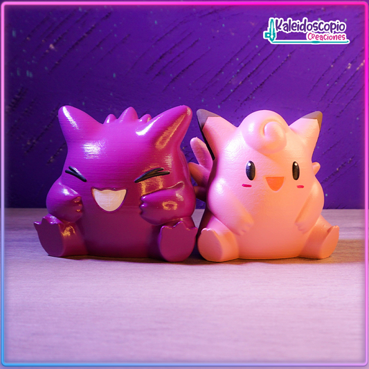 Gengas & Clefairy Pack San Valentin Customs