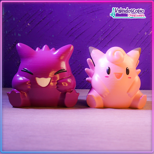 Gengas & Clefairy Pack San Valentin Customs