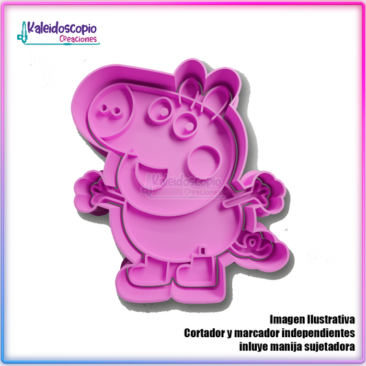 George Peppa - Cortador para galletas y fondant