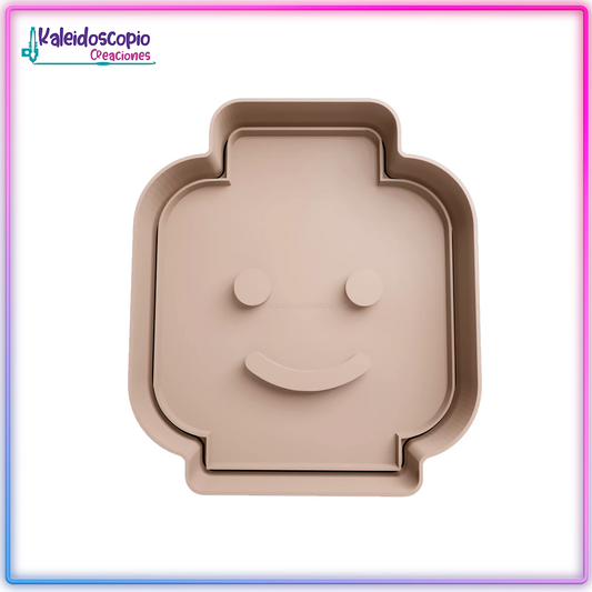 Cabeza - Cortador para galletas y fondant