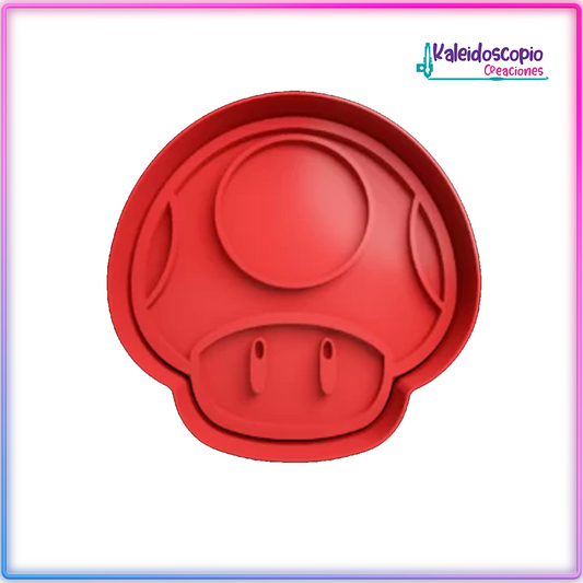 Hongo Super Mario Cortador para galletas y fondant