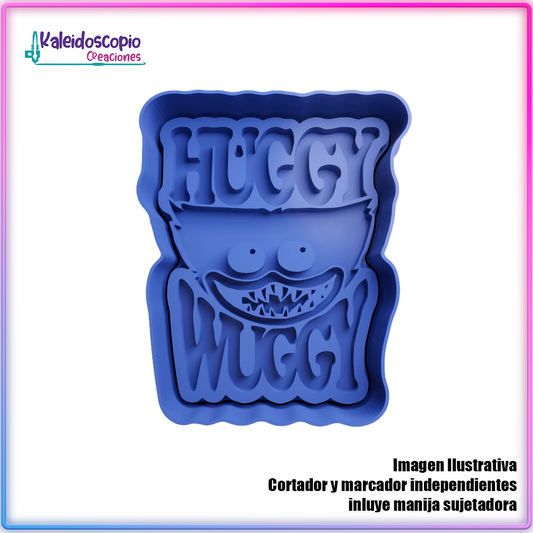Huggy Wuggy V2 - Cortador para galletas y fondant
