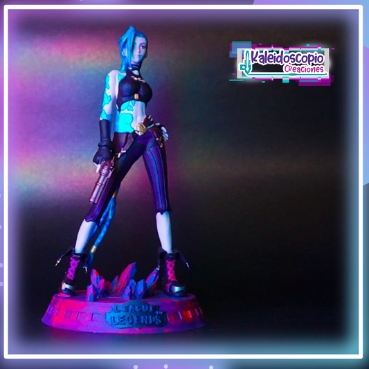 Jinx, Arcane - League Of Legends Coleccionable Custom