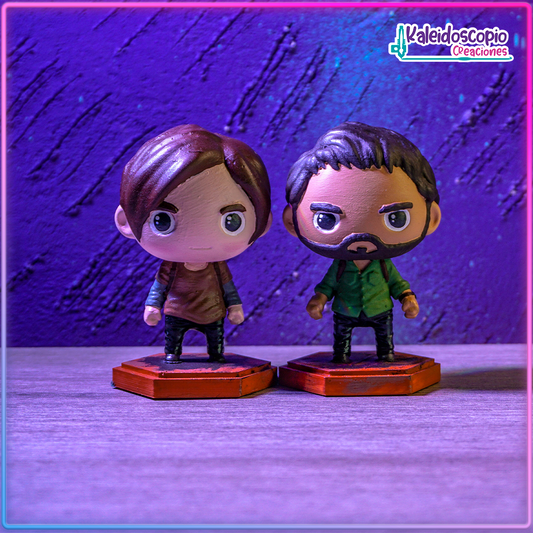 Ellie & Joel Bundle Pack coleccionables Custom
