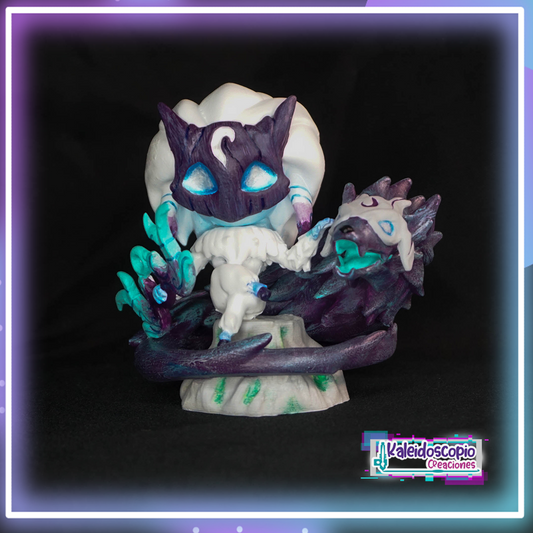 Kindred Chibi estatuilla custom