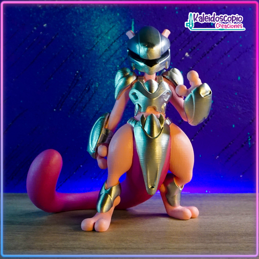 MewTwo Acorazado Estatuilla custom