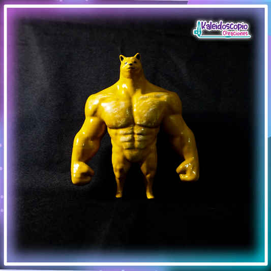 Cheems Musculoso Figura de Accion Custom