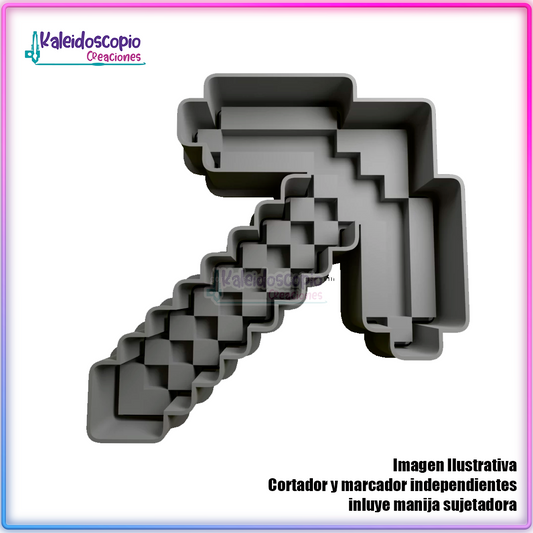 Pikex Minecraft - Cortador para galletas y fondant