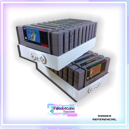 Stand base lineal para juegos Super Nintendo