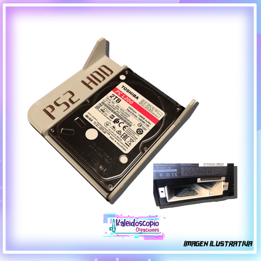 Bracket para Disco duro 2.5 pulgadas Play Station 2 FAT