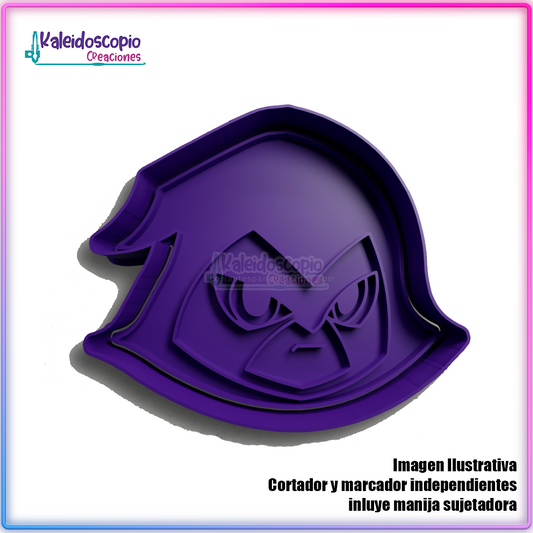 Raven - Cortador para galletas y fondant