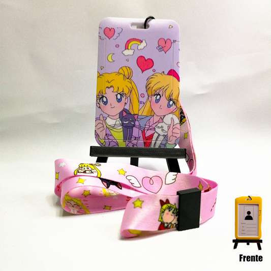 Portagafete usagi & Minako Aino Sailor moon