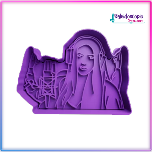Shakira bzrp - Cortador para galletas y fondant