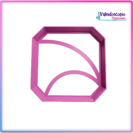 Silueta V7 - Cortador para galletas y fondant