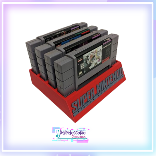 Stand base para juegos Super Nintendo