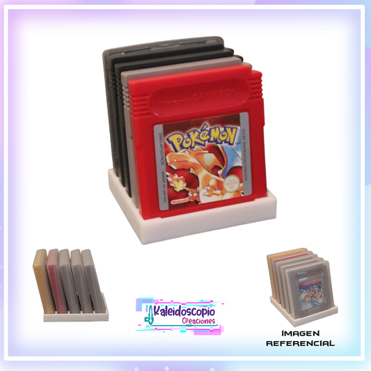 Stand lineal para cartuchos Game Boy