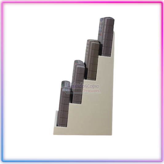 Super Nintendo Base Soporte 4 cartuchos