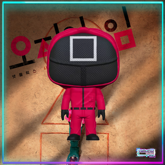 Juego Del Calamar Supervisor Cuadrado Custom Pop