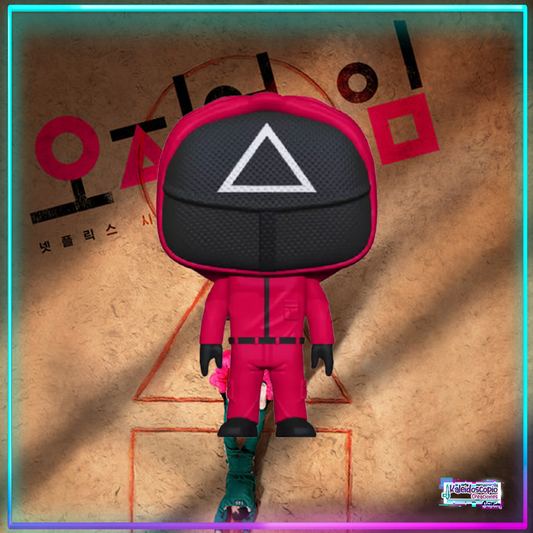 Juego Del Calamar Supervisor Triangulo Custom Pop