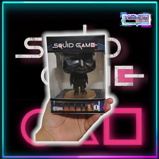Juego Del Calamar Black Mask Custom Pop