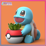 Squirtle con pokeball Maceta Pokémon Squirtle con pokeball Maceta Pokémon