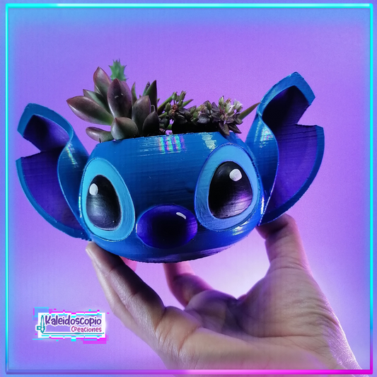 STITCH EXPERIMENTO 626 - MACETITA