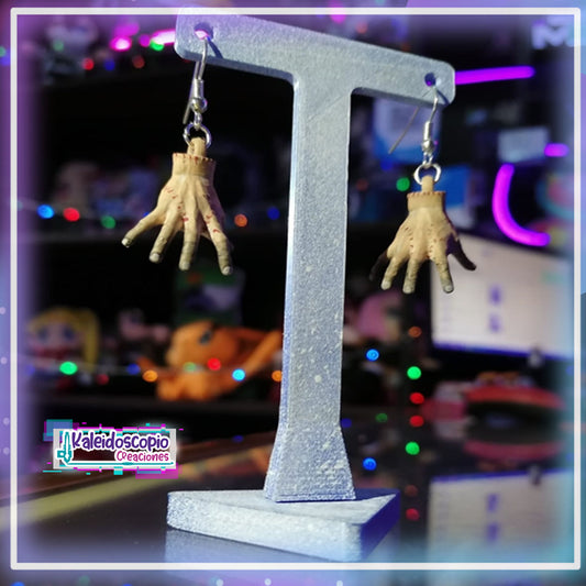 Thing - Dedos Addams Aretes