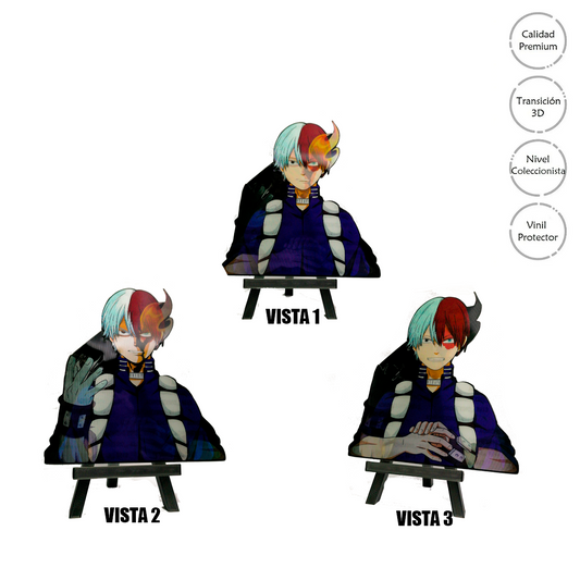 Todoroki Sticker 3D