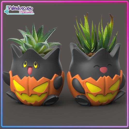 Togepi Halloween pack 2 piezas Maceta Pokémon