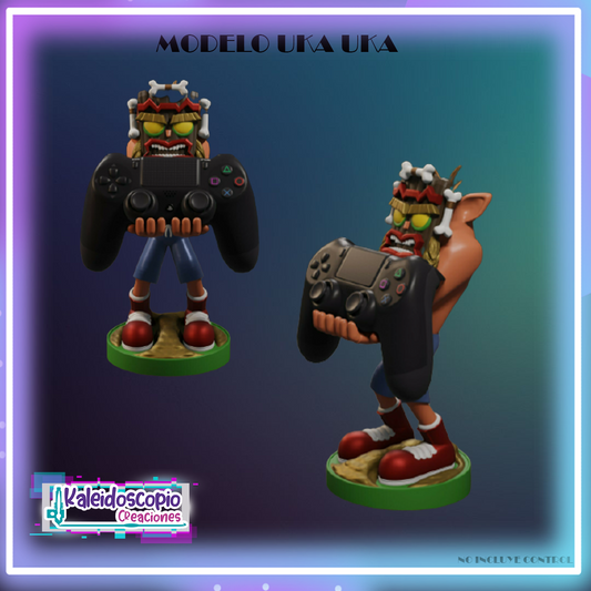 Soporte para control Uka Uka Crash Bandicoot