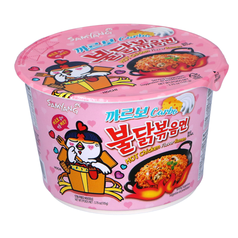 Samyang Buldak Ramen Hot Chicken Carbon - Big Bowl