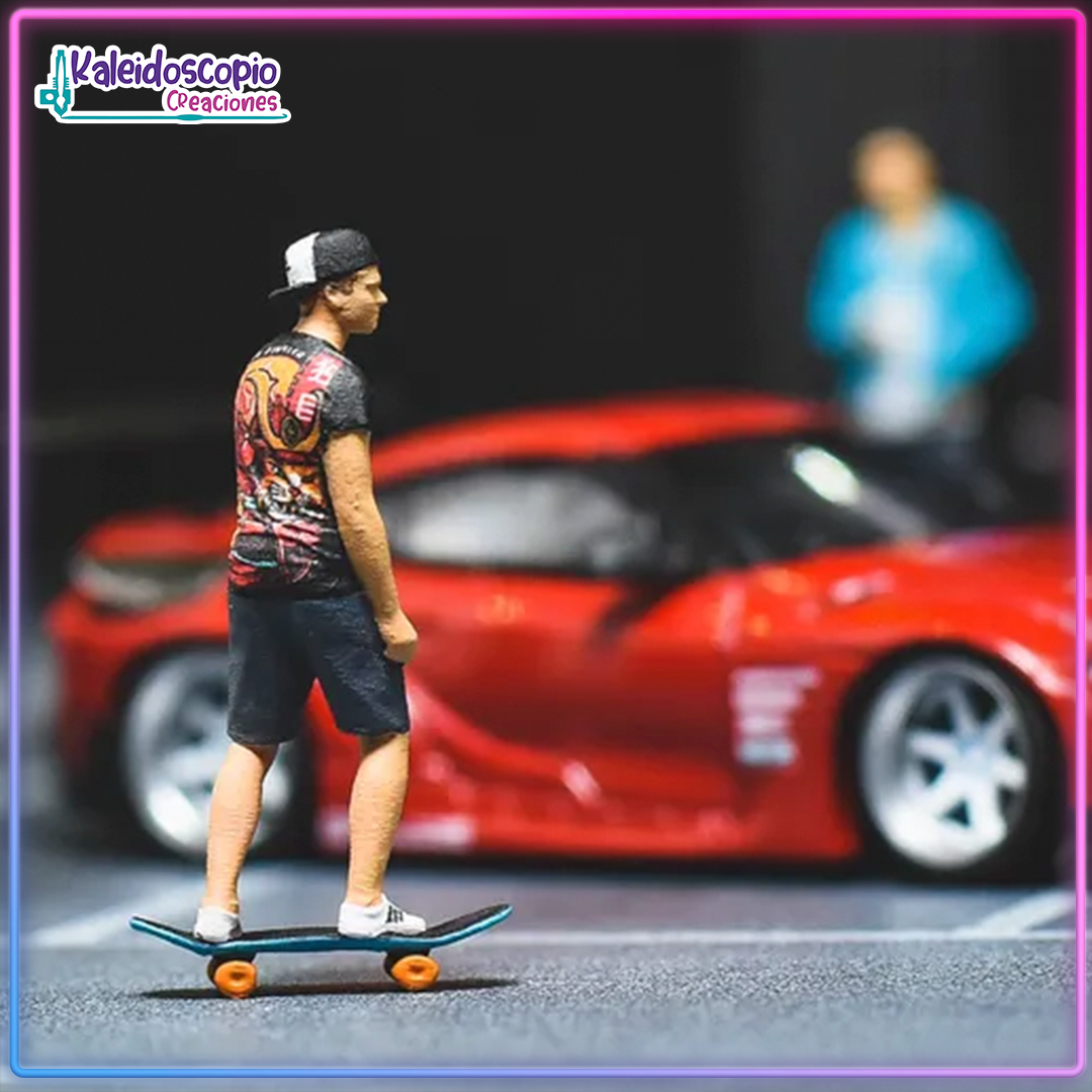 SKATER - ESCALA 164  - Minis Dioramas