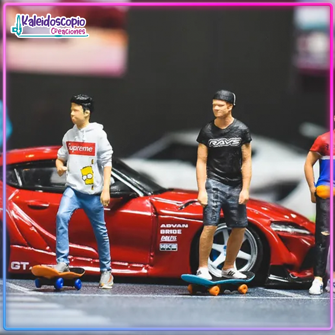 SKATER - ESCALA 164  - Minis Dioramas