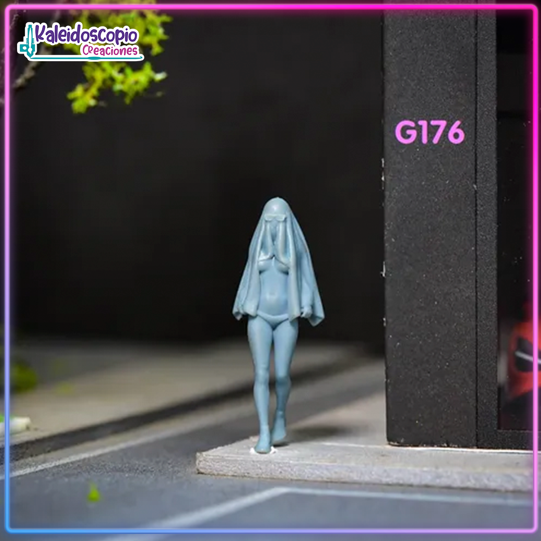 Chica 176 - ESCALA 164  - Minis Dioramas