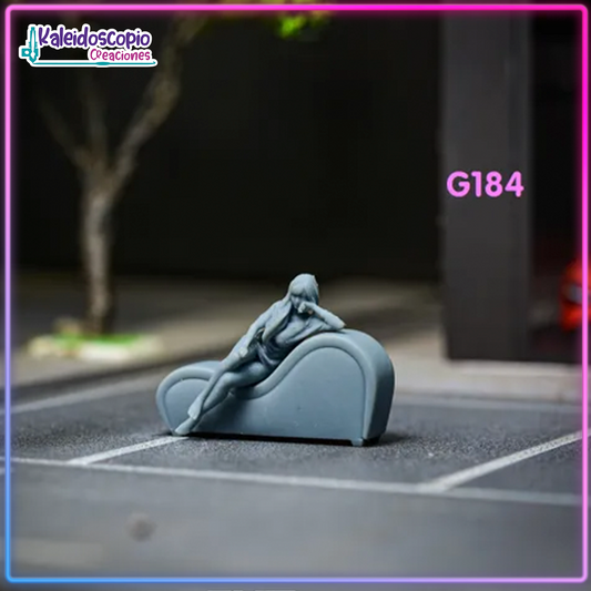 Chica 184 - ESCALA 164  - Minis Dioramas