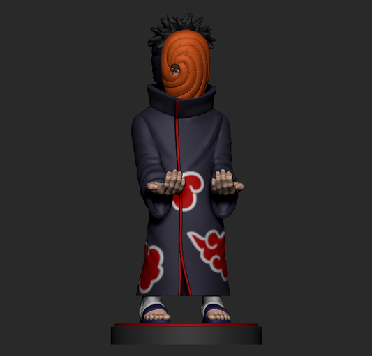Óbito Uchiha Akatsuki Soporte para Control