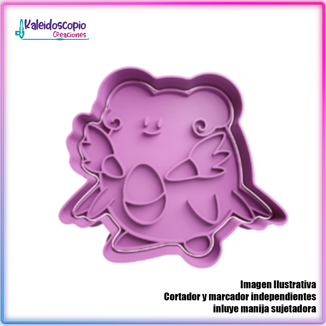 Blissey Pokemon - Cortador de Galletas y Fondant