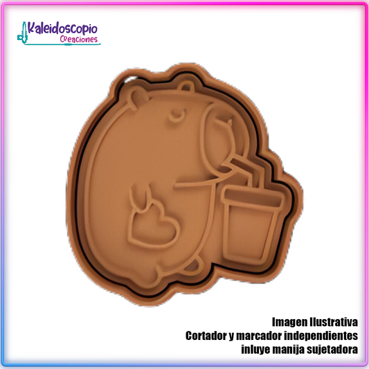 Capibara Bebida Cortador para galletas