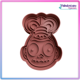 Cabeza Encogida Shrinker Bob Cortador de Galleta y Fondant