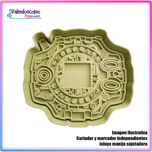 Digivice digimon - Cortador para galletas y fondant