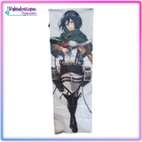 Dakimakura Mikasa Ackerman Doble Vista