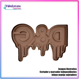 DOLCE GAVANA Logo Cortador de Galleta y Fondant