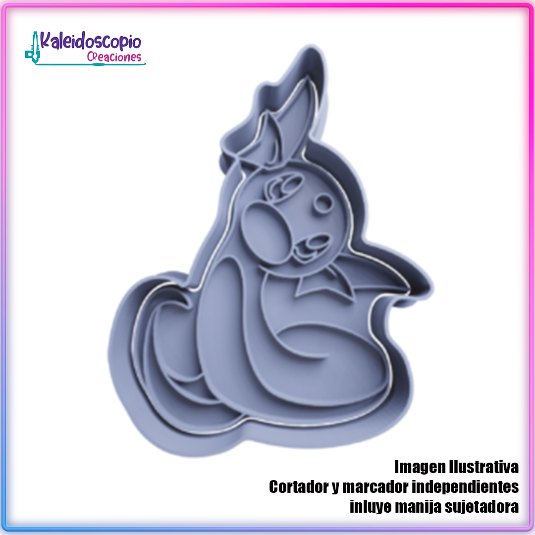 Dratini Pokemon - Cortador de Galletas y Fondant