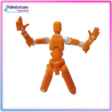 Lucky Dummy T13 Figura Color Naranja - Robot Multiarticulado