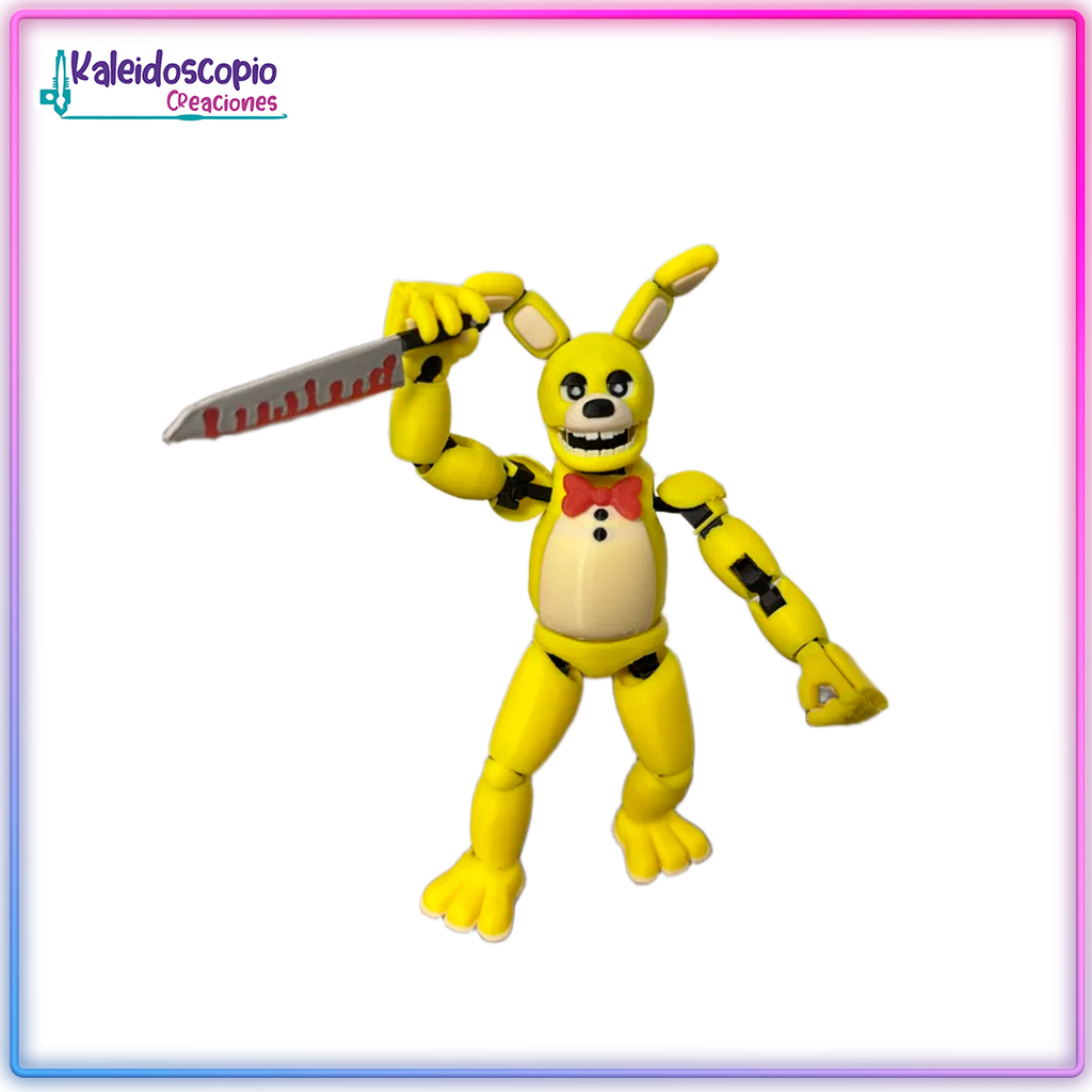 Dummy Springbonnie FNAF – Kaleidoscopio Creaciones