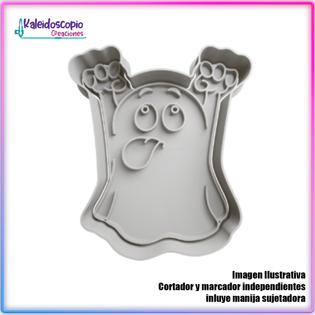 Fantasma Victorioso Cortador de Galletas y Fondant