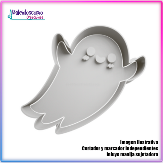 Fantasma Volando Cortador de Galletas y Fondant