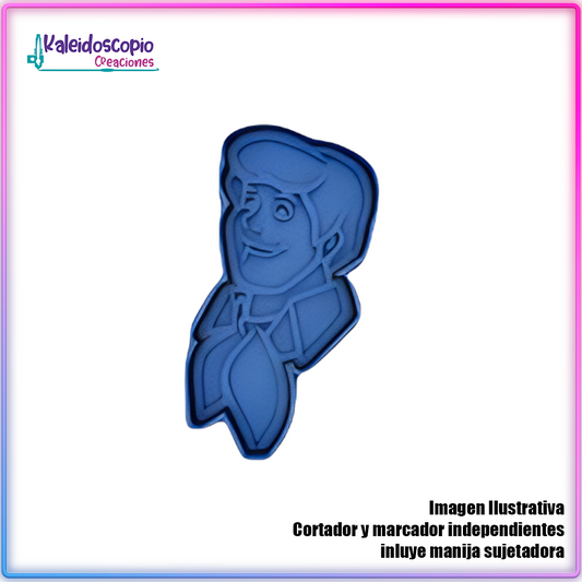 Fred Scooby Doo Cortador de Galleta y Fondant