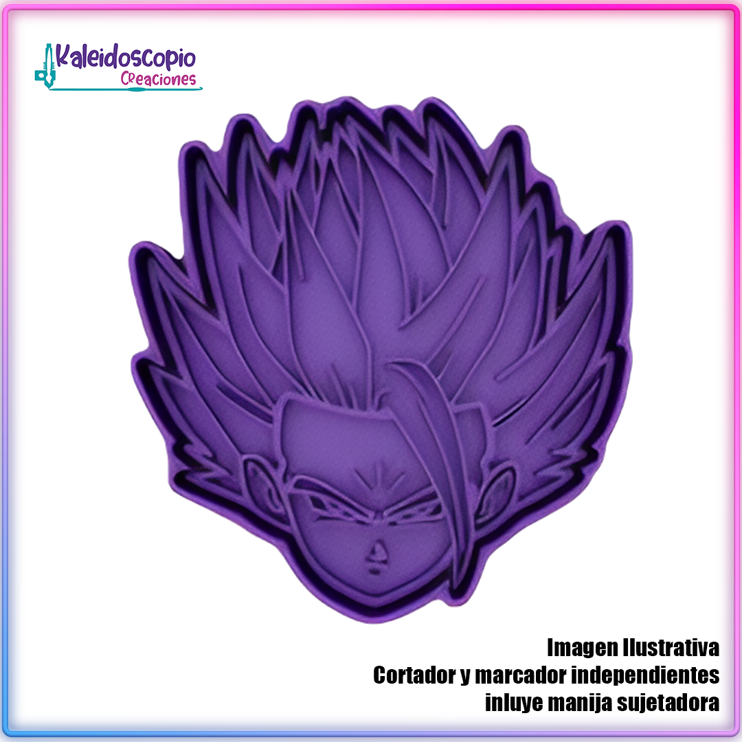 Gohan SSJ 2 Cortador de Galleta y Fondant